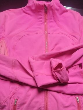 lululemon athletica Hot Pink Full-Zip Utility Jacket